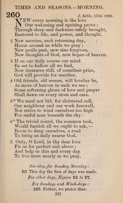 The English Hymnal page 221