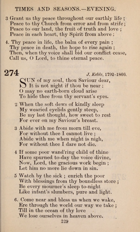 The English Hymnal page 229