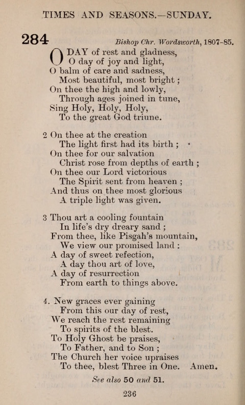 The English Hymnal page 236