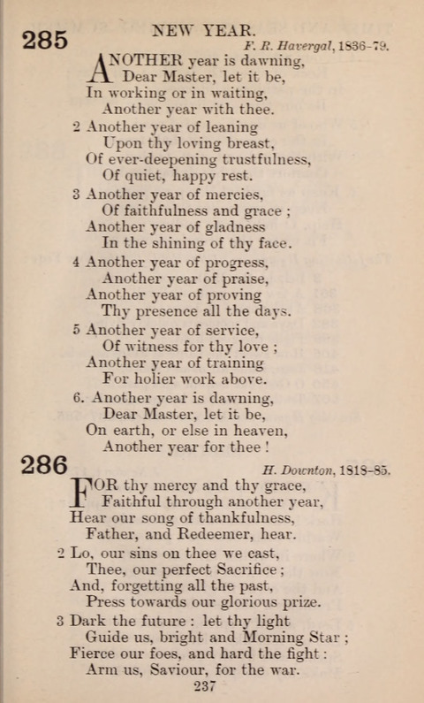 The English Hymnal page 237