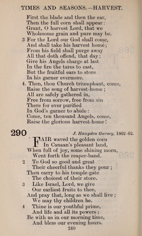 The English Hymnal page 240