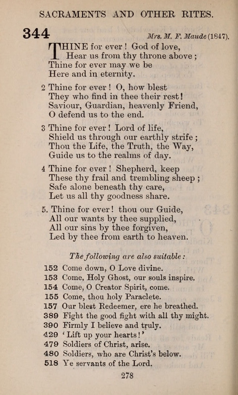 The English Hymnal page 278