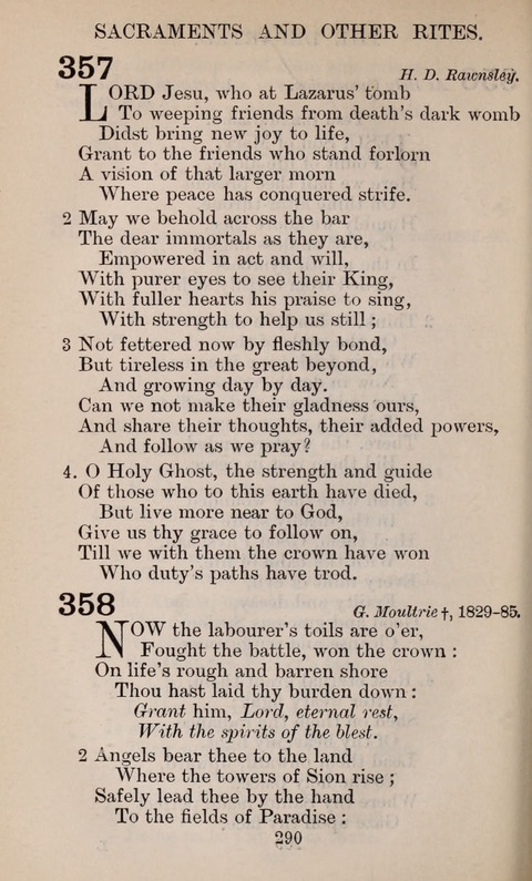 The English Hymnal page 290