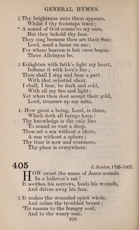 The English Hymnal page 326