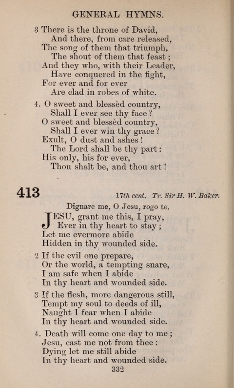 The English Hymnal page 332