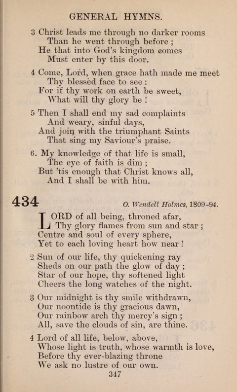 The English Hymnal page 347