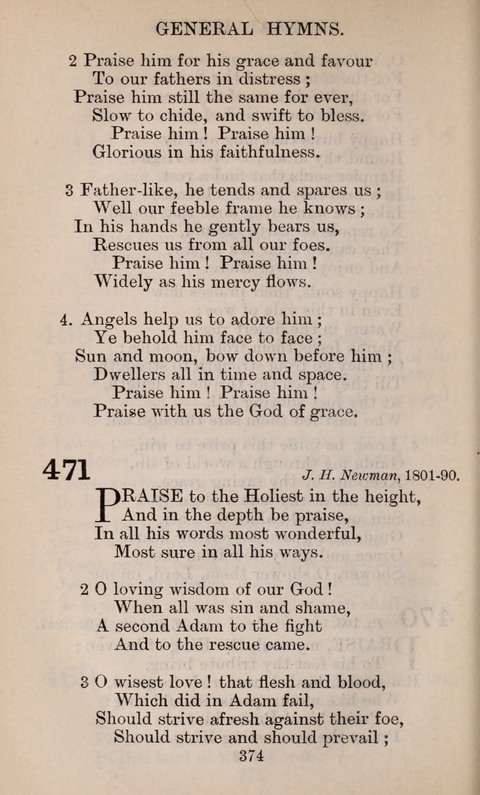 The English Hymnal page 374
