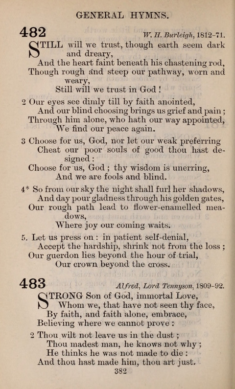 The English Hymnal page 382