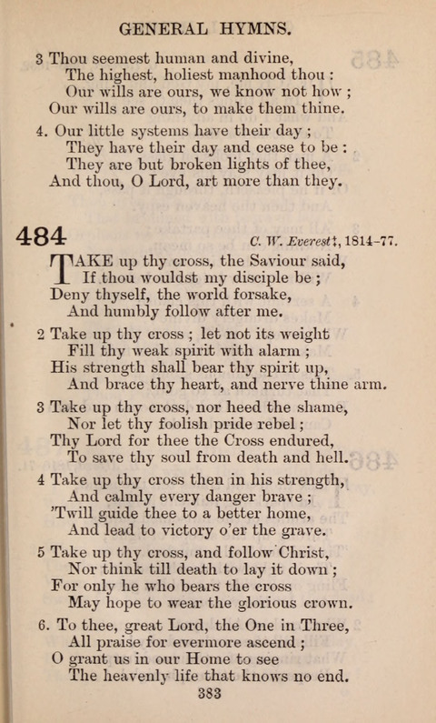 The English Hymnal page 383