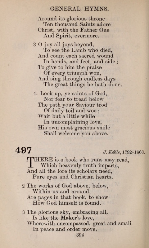 The English Hymnal page 394