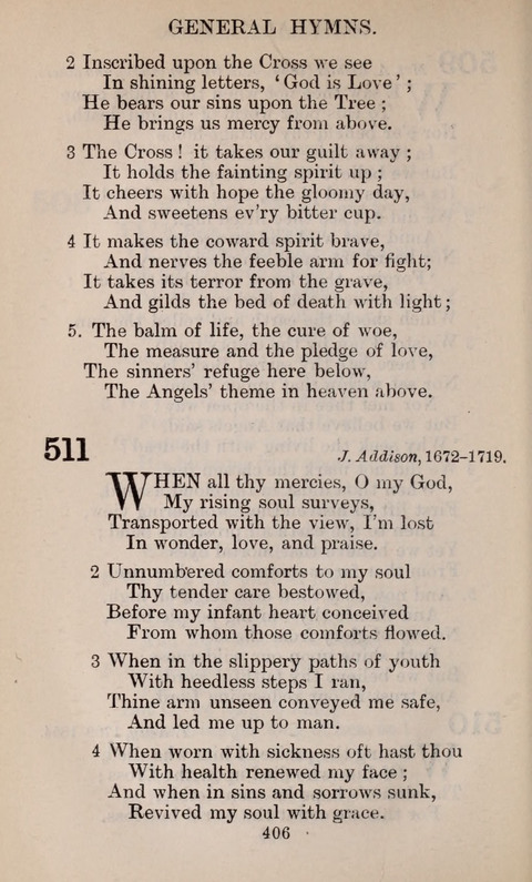 The English Hymnal page 406