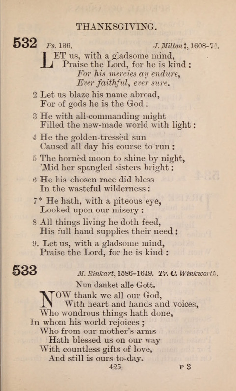 The English Hymnal page 425