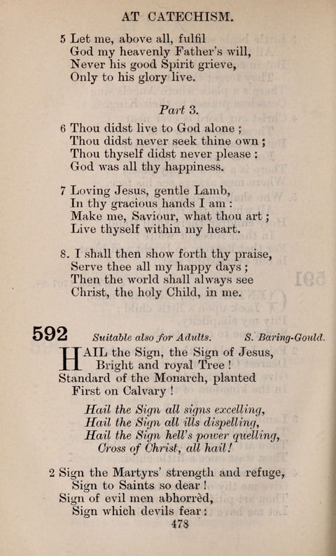 The English Hymnal page 478
