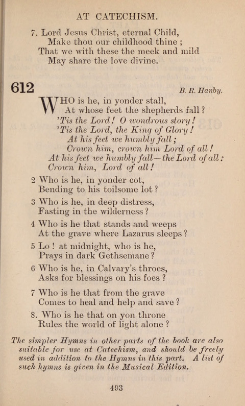 The English Hymnal page 493
