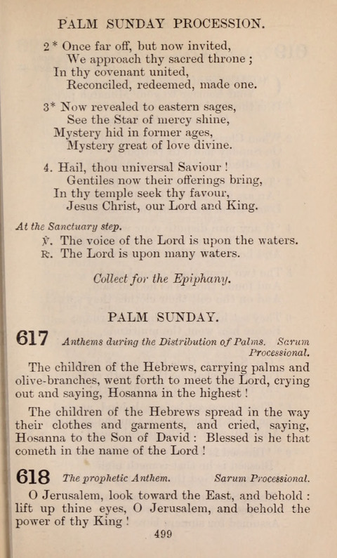 The English Hymnal page 499
