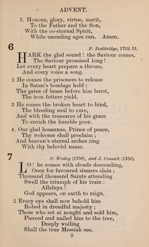 The English Hymnal page 5