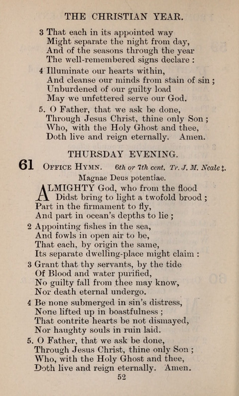 The English Hymnal page 52