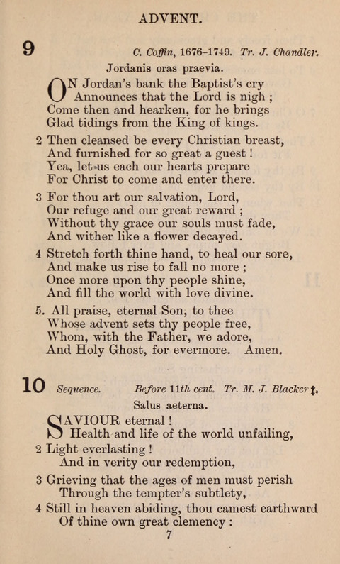 The English Hymnal page 7