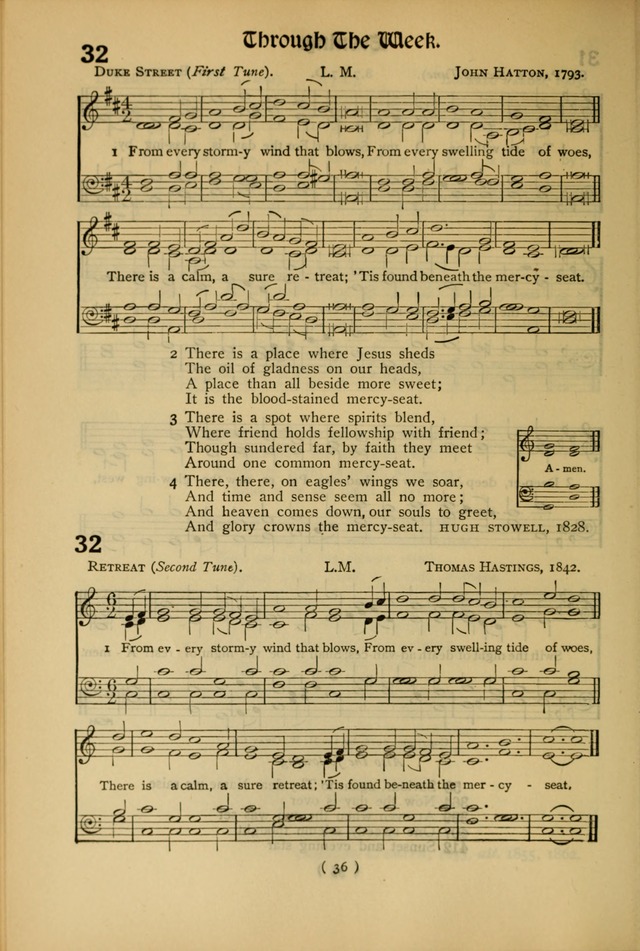 The Hymnal: as authorized and approved by the General Convention of the Protestant Episcopal Church in the United States of America in the year of our Lord 1916 page 106