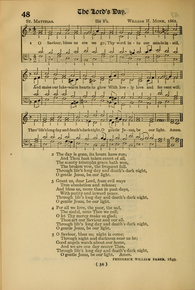 The Hymnal: as authorized and approved by the General Convention of the Protestant Episcopal Church in the United States of America in the year of our Lord 1916 page 124