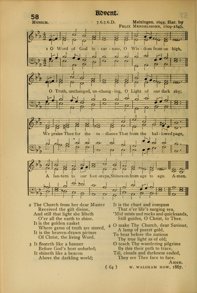 The Hymnal: as authorized and approved by the General Convention of the Protestant Episcopal Church in the United States of America in the year of our Lord 1916 page 134