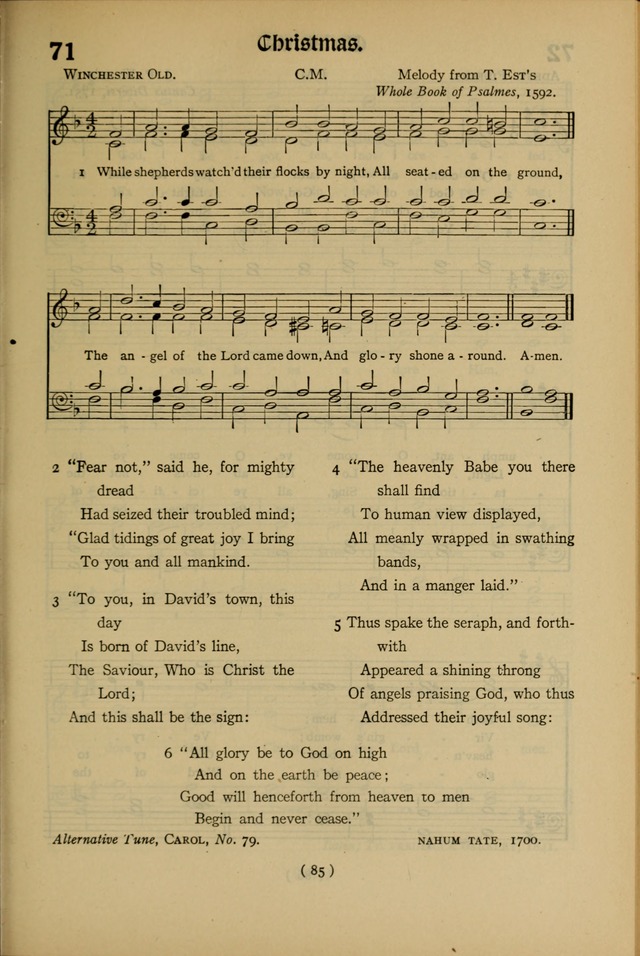 The Hymnal: as authorized and approved by the General Convention of the Protestant Episcopal Church in the United States of America in the year of our Lord 1916 page 155