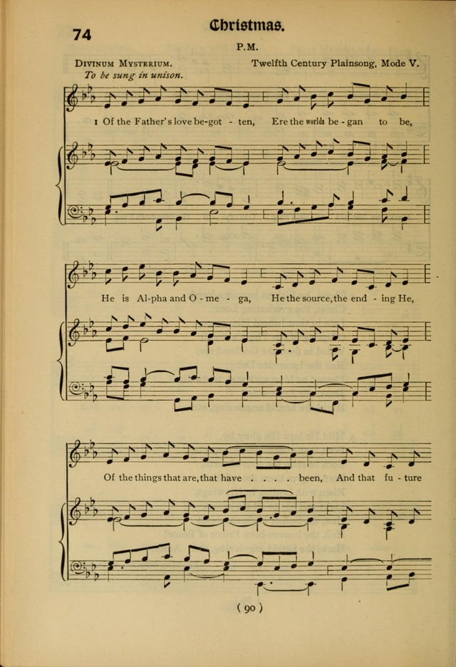 The Hymnal: as authorized and approved by the General Convention of the Protestant Episcopal Church in the United States of America in the year of our Lord 1916 page 160