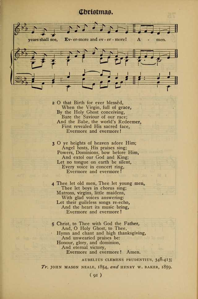 The Hymnal: as authorized and approved by the General Convention of the Protestant Episcopal Church in the United States of America in the year of our Lord 1916 page 161