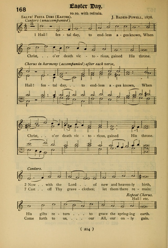 The Hymnal: as authorized and approved by the General Convention of the Protestant Episcopal Church in the United States of America in the year of our Lord 1916 page 284