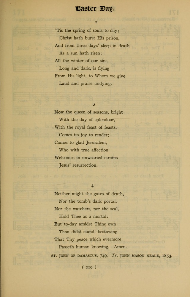 The Hymnal: as authorized and approved by the General Convention of the Protestant Episcopal Church in the United States of America in the year of our Lord 1916 page 289
