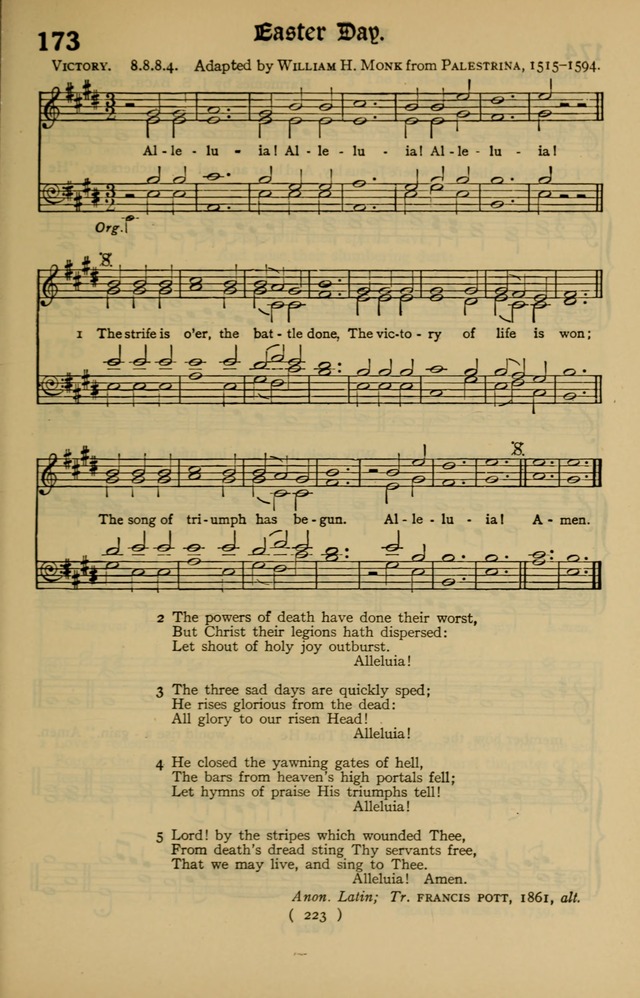 The Hymnal: as authorized and approved by the General Convention of the Protestant Episcopal Church in the United States of America in the year of our Lord 1916 page 293