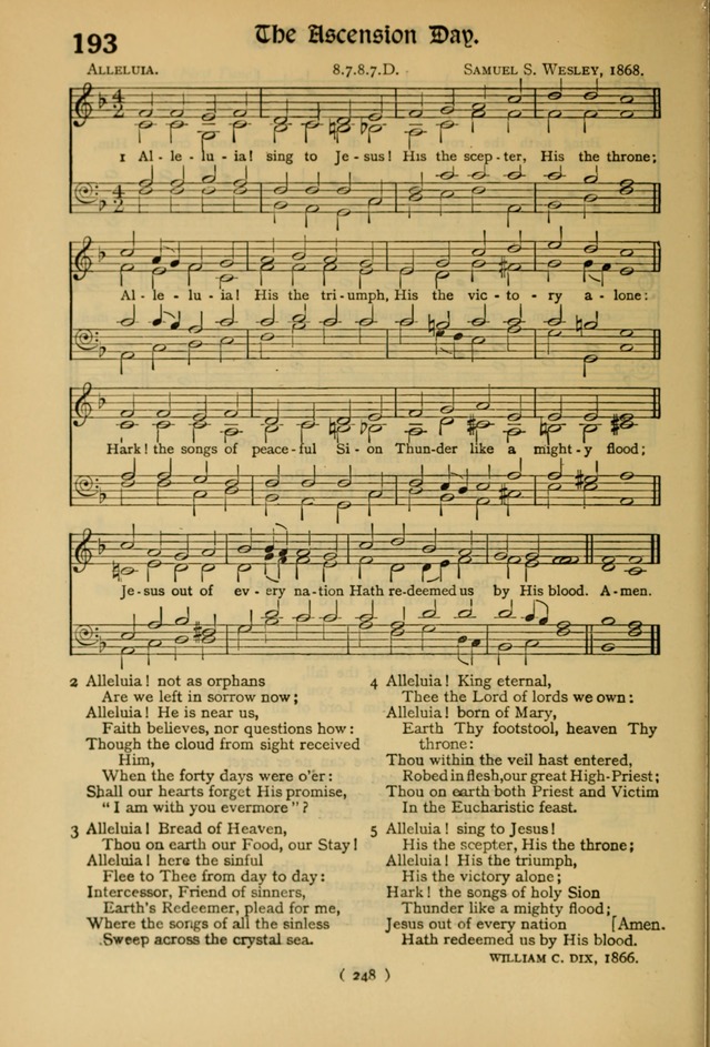The Hymnal: as authorized and approved by the General Convention of the Protestant Episcopal Church in the United States of America in the year of our Lord 1916 page 319