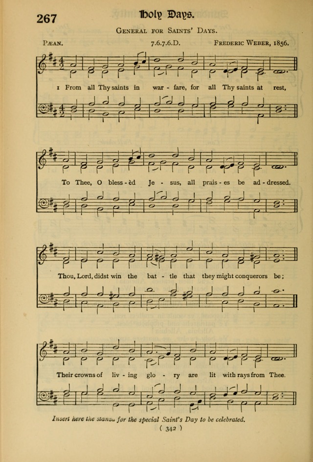 The Hymnal: as authorized and approved by the General Convention of the Protestant Episcopal Church in the United States of America in the year of our Lord 1916 page 417
