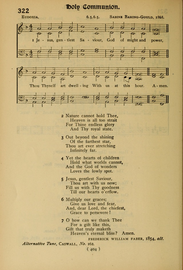 The Hymnal: as authorized and approved by the General Convention of the Protestant Episcopal Church in the United States of America in the year of our Lord 1916 page 479