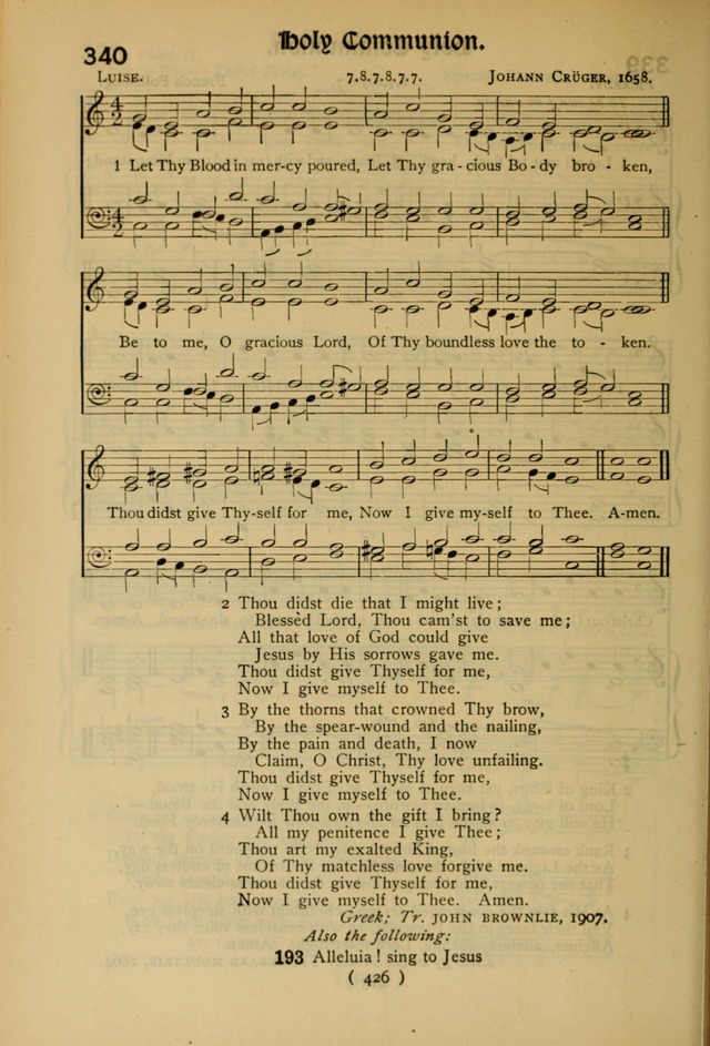 The Hymnal: as authorized and approved by the General Convention of the Protestant Episcopal Church in the United States of America in the year of our Lord 1916 page 501