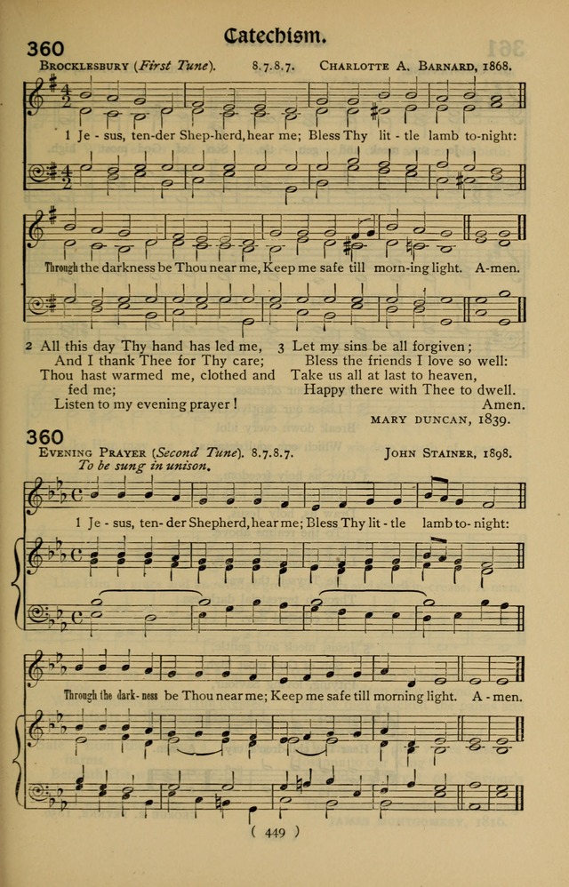 The Hymnal: as authorized and approved by the General Convention of the Protestant Episcopal Church in the United States of America in the year of our Lord 1916 page 524