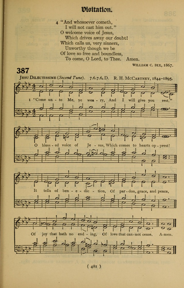 The Hymnal: as authorized and approved by the General Convention of the Protestant Episcopal Church in the United States of America in the year of our Lord 1916 page 556