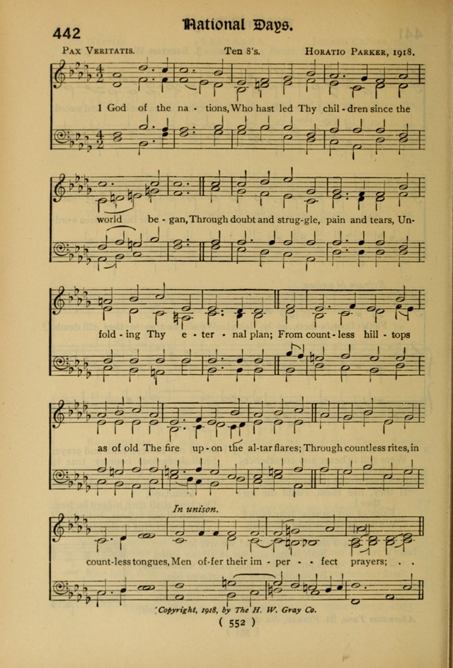 The Hymnal: as authorized and approved by the General Convention of the Protestant Episcopal Church in the United States of America in the year of our Lord 1916 page 627
