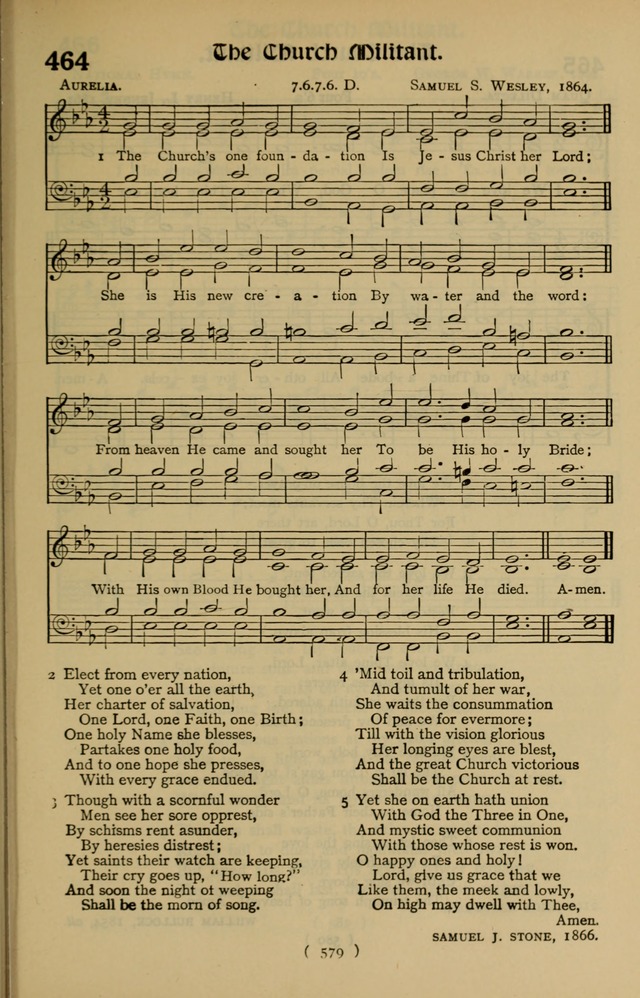 The Hymnal: as authorized and approved by the General Convention of the Protestant Episcopal Church in the United States of America in the year of our Lord 1916 page 654