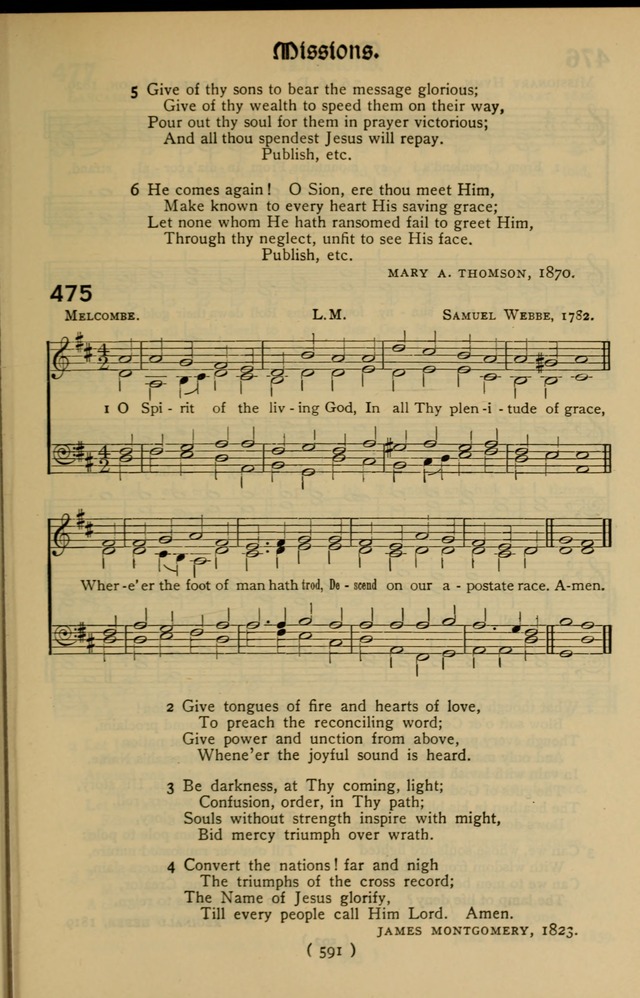 The Hymnal: as authorized and approved by the General Convention of the Protestant Episcopal Church in the United States of America in the year of our Lord 1916 page 666