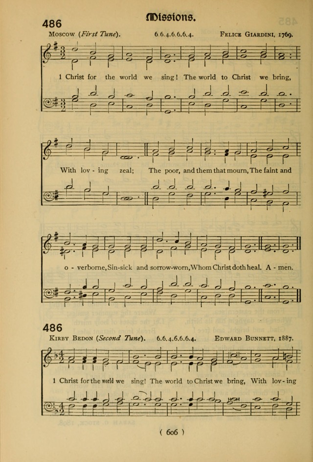 The Hymnal: as authorized and approved by the General Convention of the Protestant Episcopal Church in the United States of America in the year of our Lord 1916 page 681