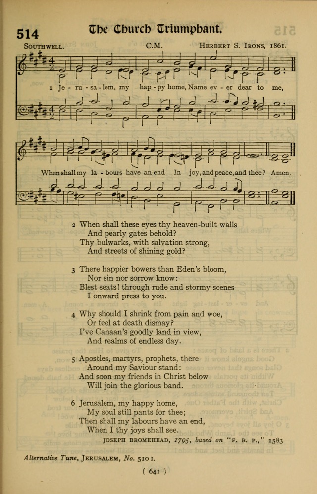 The Hymnal: as authorized and approved by the General Convention of the Protestant Episcopal Church in the United States of America in the year of our Lord 1916 page 716
