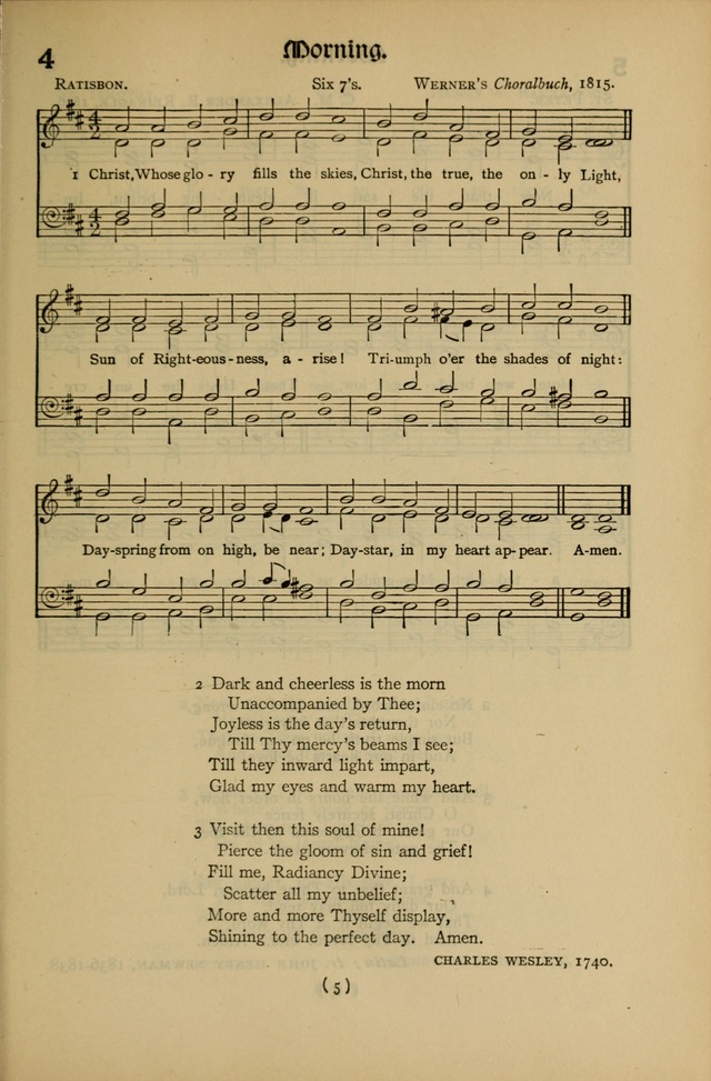 The Hymnal: as authorized and approved by the General Convention of the Protestant Episcopal Church in the United States of America in the year of our Lord 1916 page 75