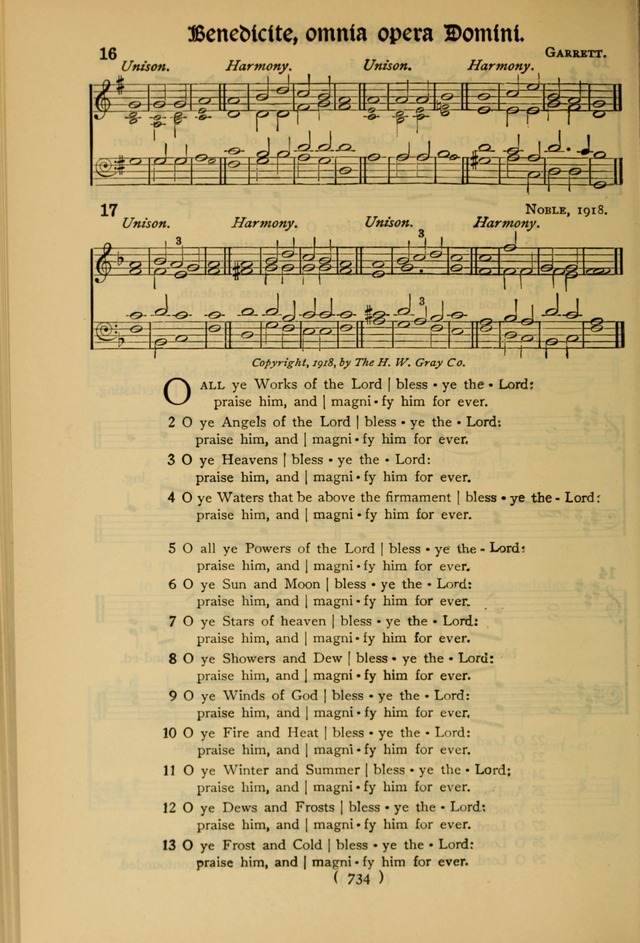 The Hymnal: as authorized and approved by the General Convention of the Protestant Episcopal Church in the United States of America in the year of our Lord 1916 page 809