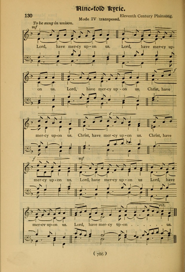The Hymnal: as authorized and approved by the General Convention of the Protestant Episcopal Church in the United States of America in the year of our Lord 1916 page 861