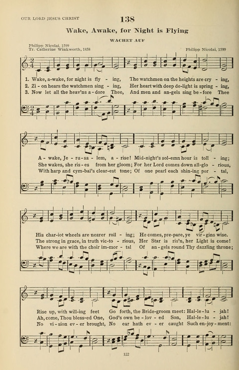 The Evangelical Hymnal page 122