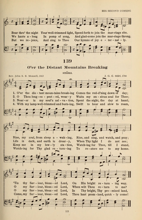 The Evangelical Hymnal page 123