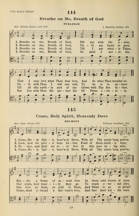 The Evangelical Hymnal page 128
