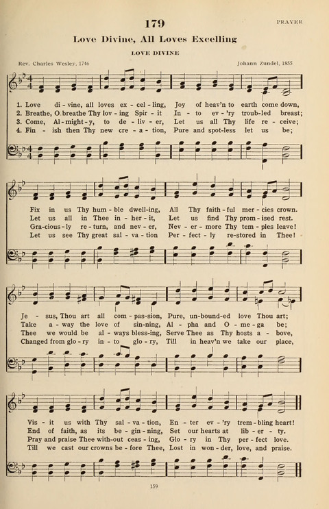 The Evangelical Hymnal page 159