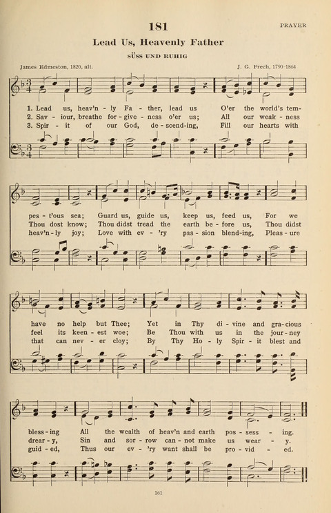 The Evangelical Hymnal page 161